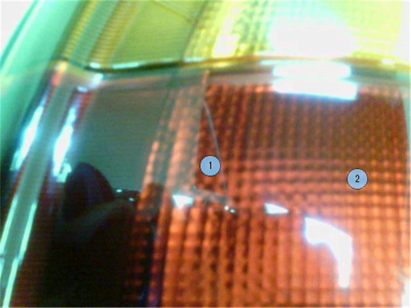 三菱 純正 デリカスペースギア 《 PD8W 》 左テールランプ P81600-22005300_画像3
