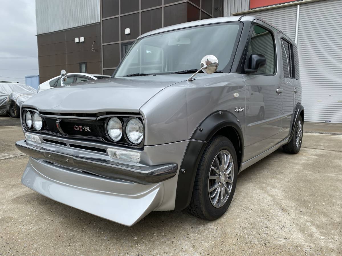 日産キューブBZ11 ハコスカ風フルキット(サンキューセット