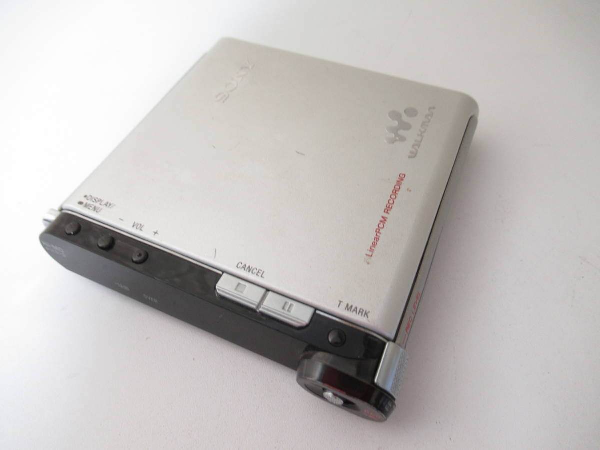 SONY MZ-RH1 Hi-MD ソニー walkman MDプレーヤー MDウォークマン ジャンク品_画像2