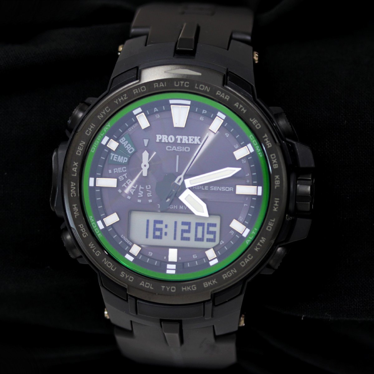 カシオ　プロトレック　PRW-S6100Y-1JF　腕時計　電波ソーラー　クォーツ　メンズ_画像9