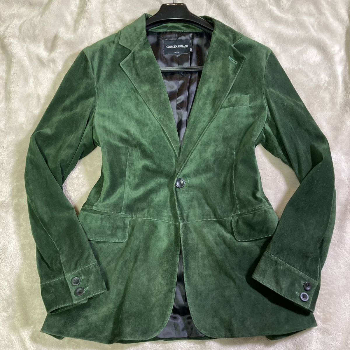 ☆極美品☆GIORGIO ARMANI ジョルジオアルマーニ レザージャケット