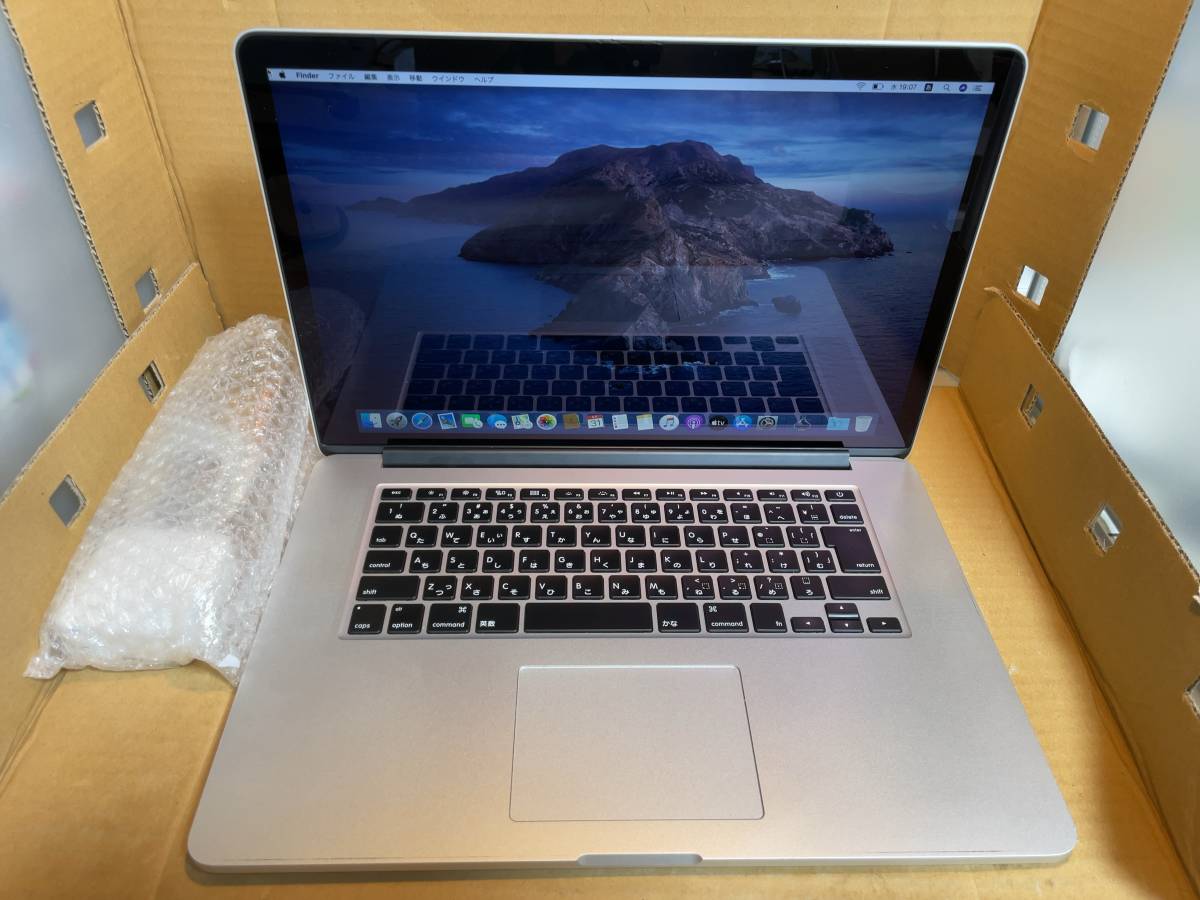 極美品 Apple MacBook Pro Retina A1398 Mid 2015 Core i7 2.8GHz/15