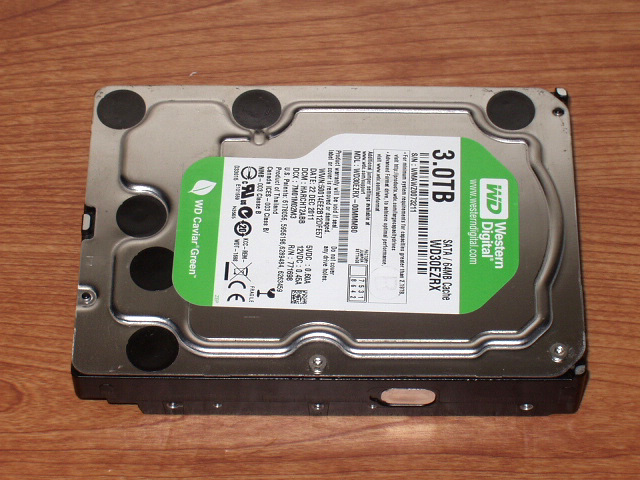 ★ 3TB ★ Western Digital Green 【 WD30EZRX 】 良品 ★183_写真は同型番流用（見た目ほぼ同じです）