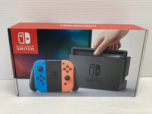 N710-220807-48 Nintendo Switch 本体 旧型switch【Joy-Con (L) ネオン