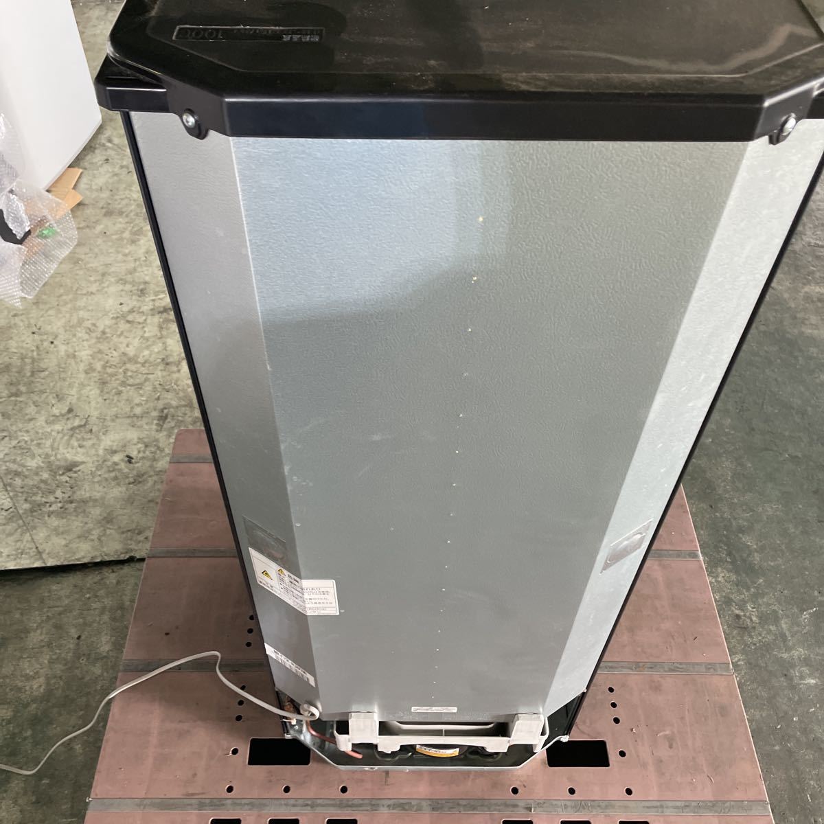 K0812-20 2019年製　三菱 ノンフロン冷凍冷蔵庫 2ドア 146L MR-P15E－B形 _画像7
