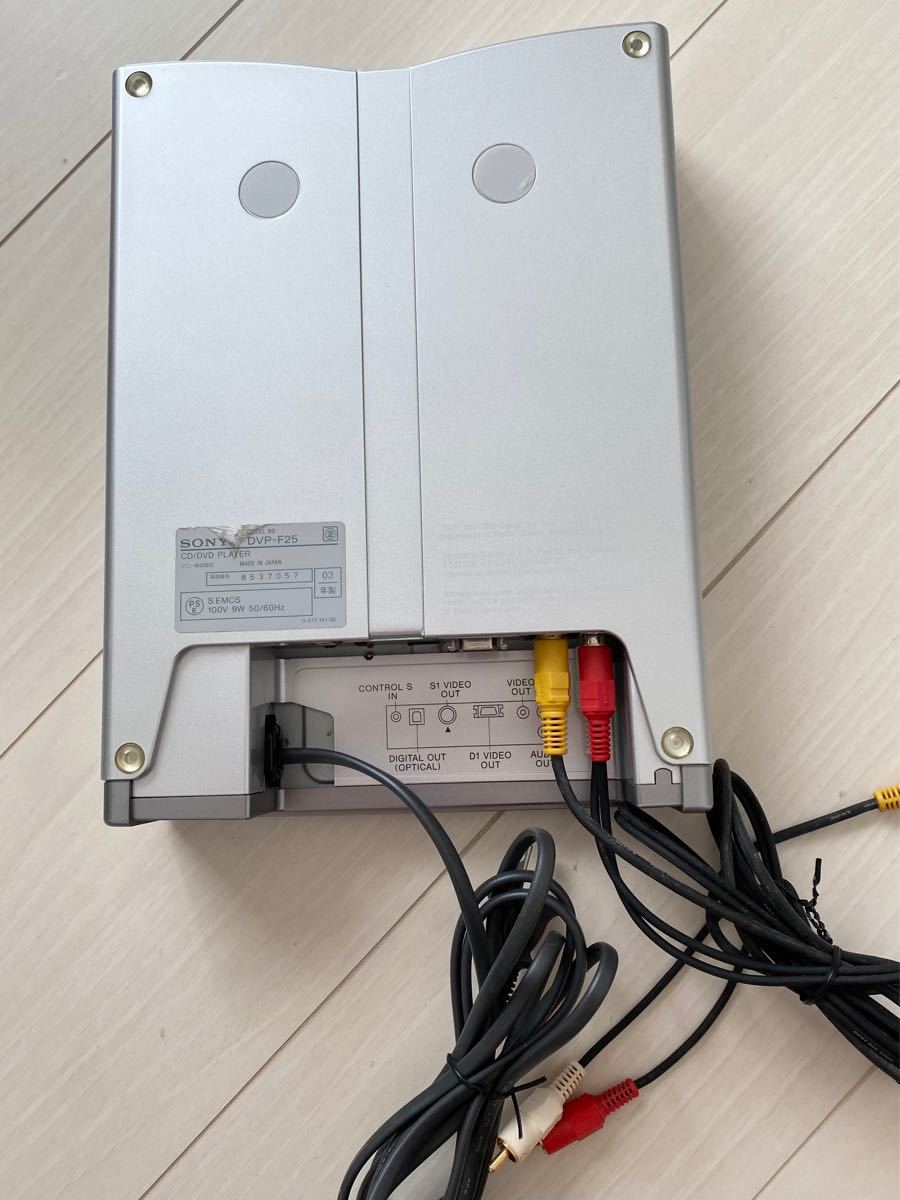 DVD/CDプレーヤー SONY DVP-F25|Yahoo!フリマ(旧PayPayフリマ) DVD/CDプレーヤー SONY DVP-F25|Yahoo!フリマ(旧PayPayフリマ)