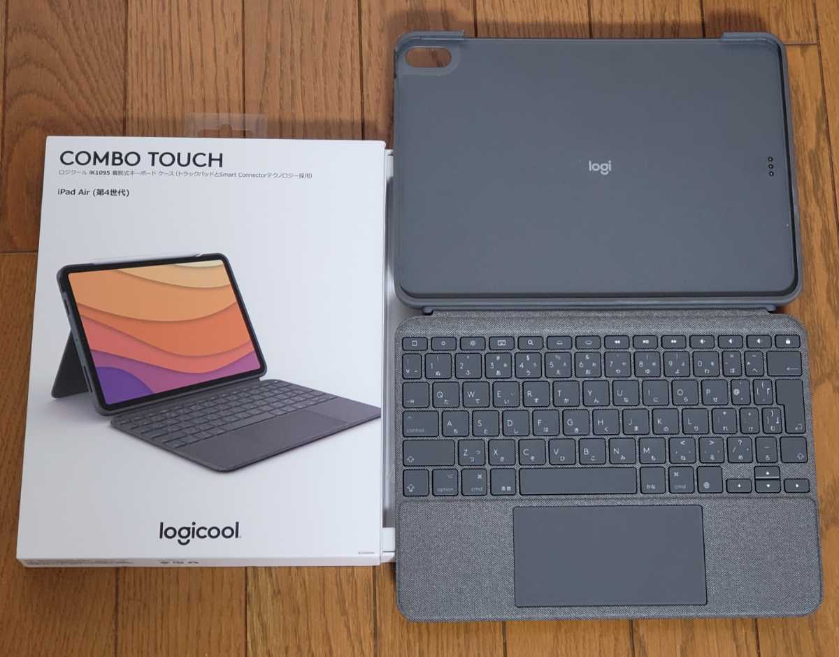 ロジクール Logicool COMBO TOUCH Bluetoothキーボード iPad Air 第4