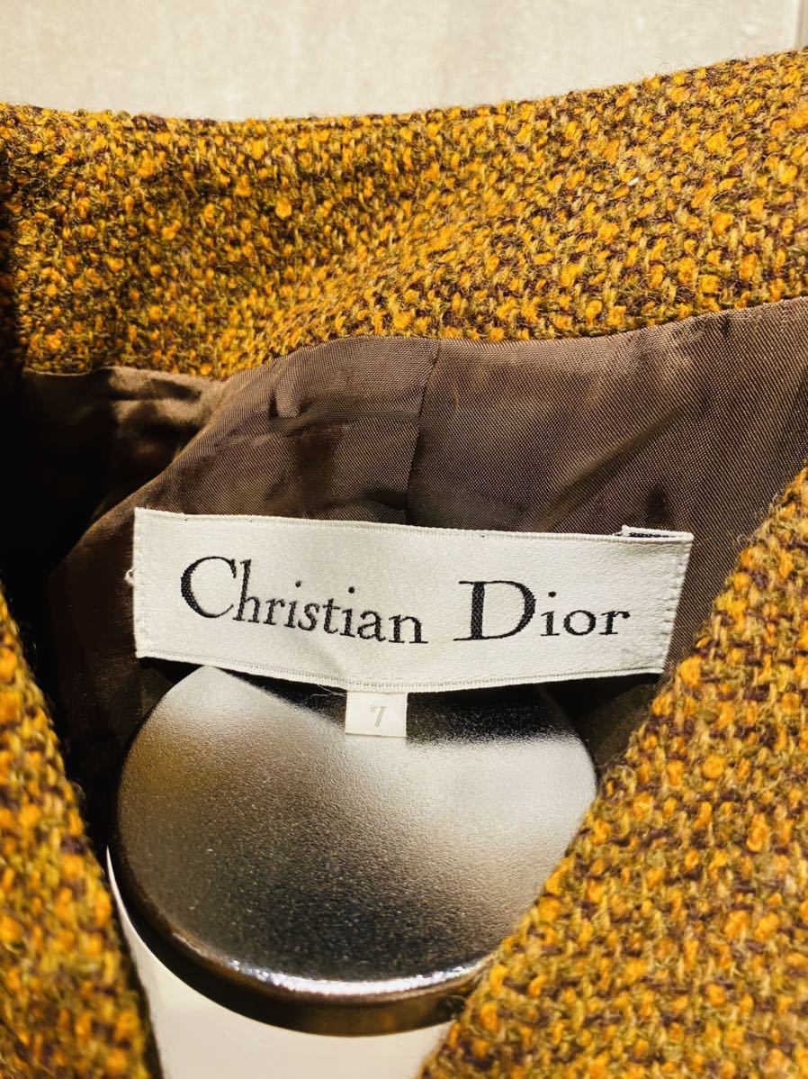 極美品 90年代 バブル期 高級 ディオール Christian Dior 上下