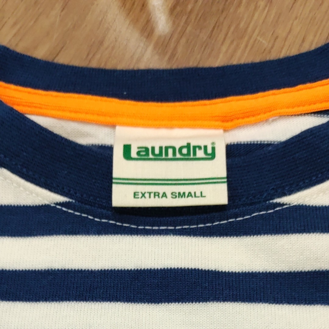 美品Laundryボーダー ロンT EXTRA SMALL ボーダーカットソー｜PayPayフリマ