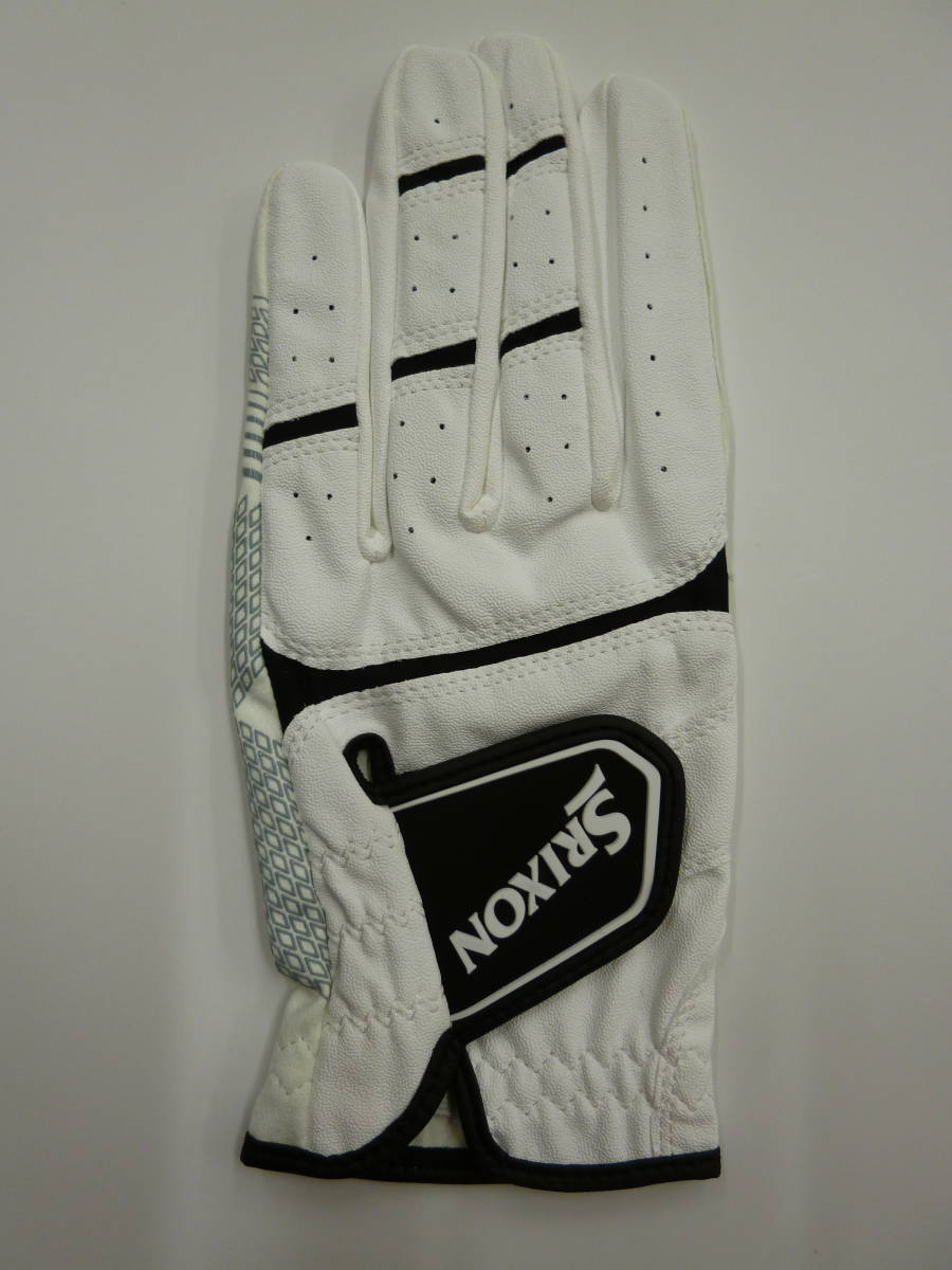 [ free shipping ]25.* Golf glove * thought ... Wobble .* slipping difficult * grip power large! * GGG-S026 * white 25