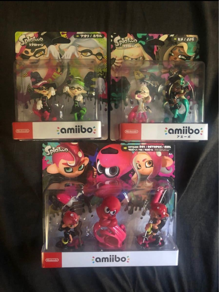 新品】任天堂 amiibo 9種 スプラトゥーン バラ売り可-