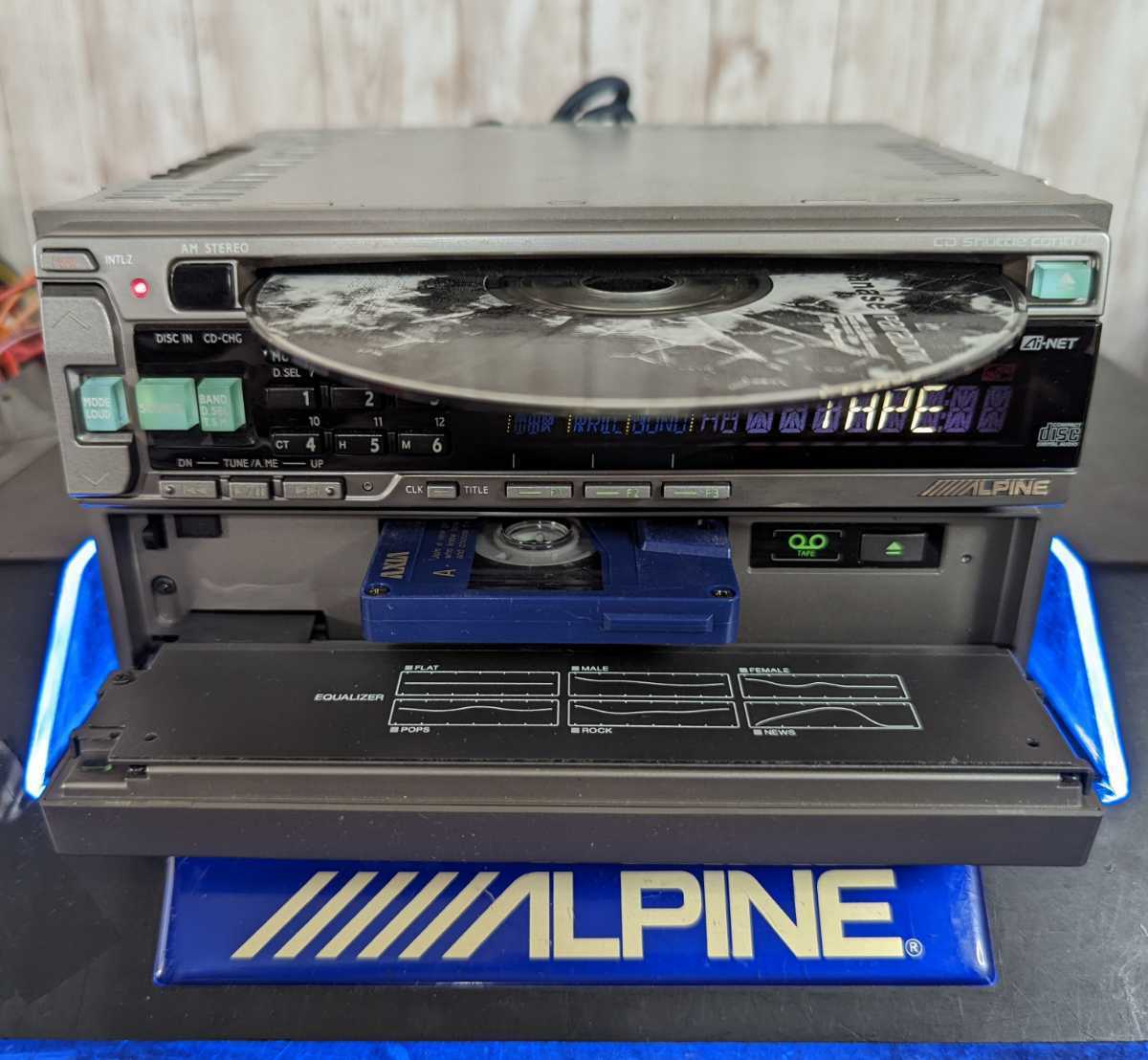 アルパイン CDA-7845J TDA-5641 CD カセット テープ アルパイン CDA-7845J TDA-5641 CD カセット テープ