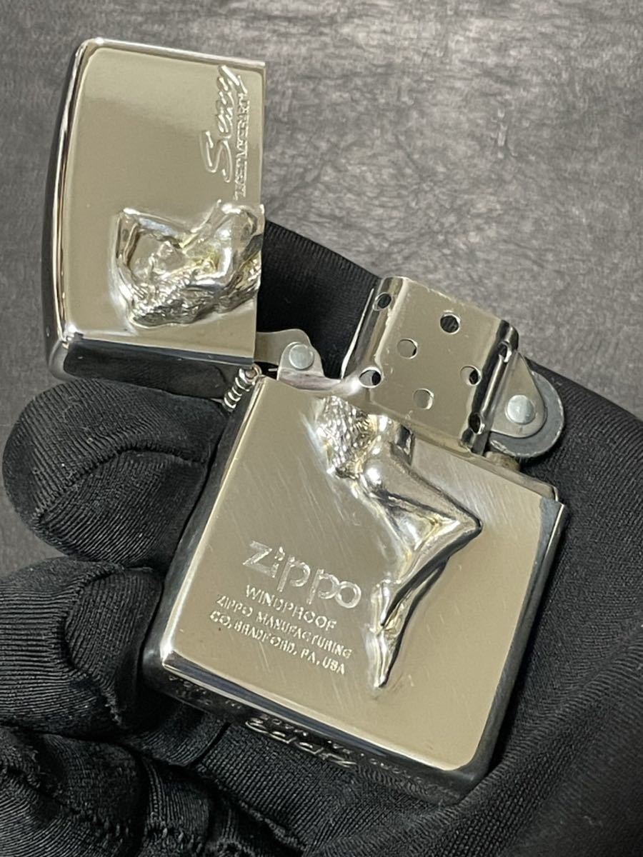 zippo Sexy LIGHT MY HEART 立体メタル 希少モデル ヴィンテージ 1994