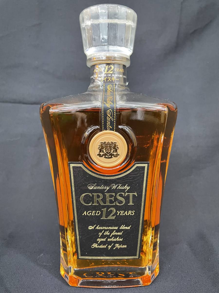 未開栓 クレスト 12年 ウイスキー サントリー CREST 【SALE/64%OFF】