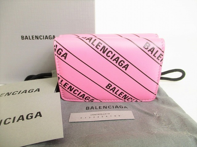 未使用保管品】 バレンシアガ BALENCIAGA エブリデイ ミニウォレット
