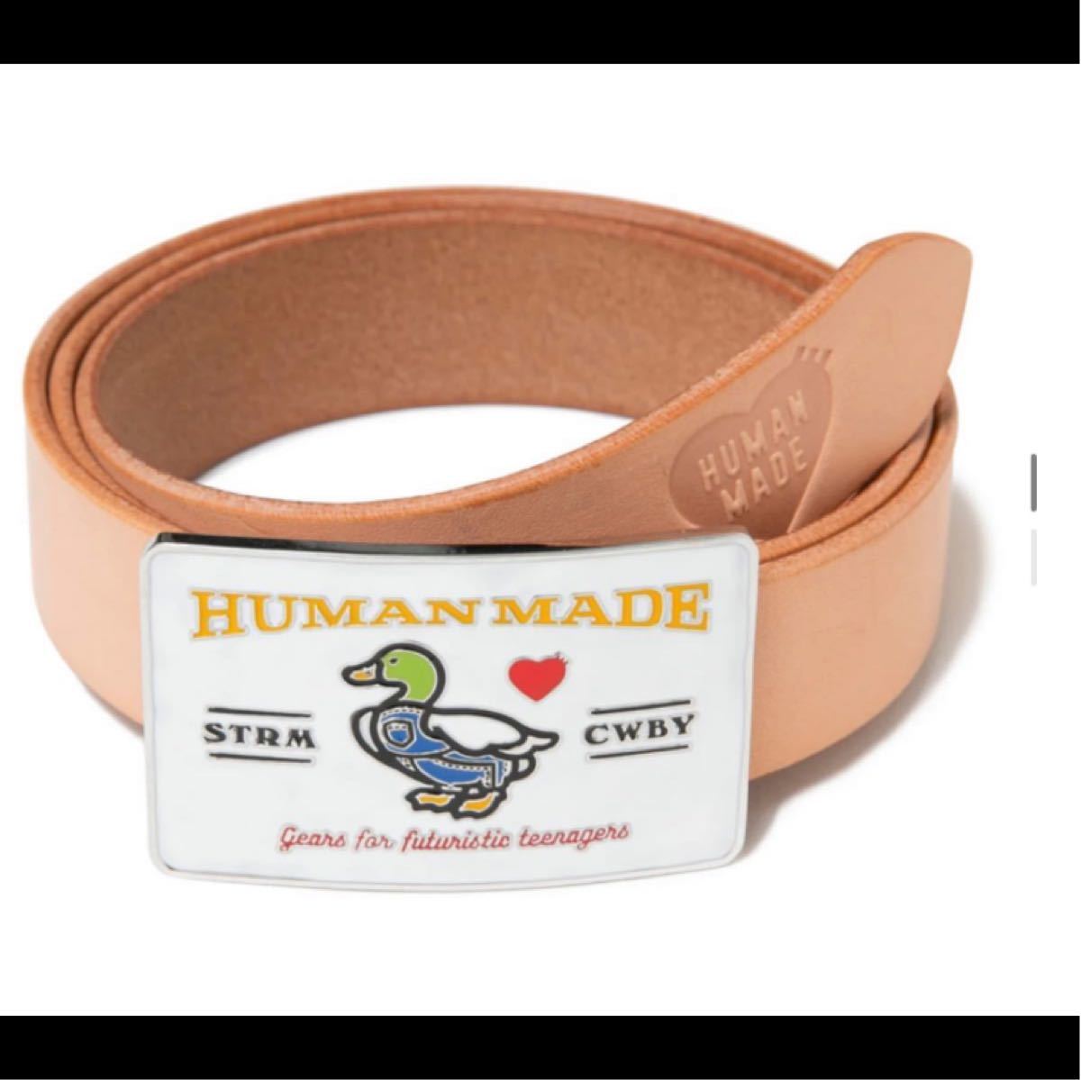HUMAN MADE SOUVENIR LEATHER BELT ヒューマンメイド ベルト レザー