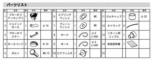 個人宅発送可能 HKS ブローオフバルブ スーパーSQV4 アテンザ GJ2FP GJ2FW SH-VPTR (71008-AZ010)_画像4