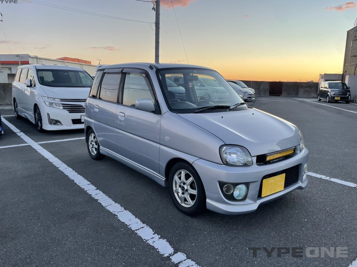 希少 スバル プレオ RS RA2 車検R5/1 マニュアル 車高調 マフラー 軽