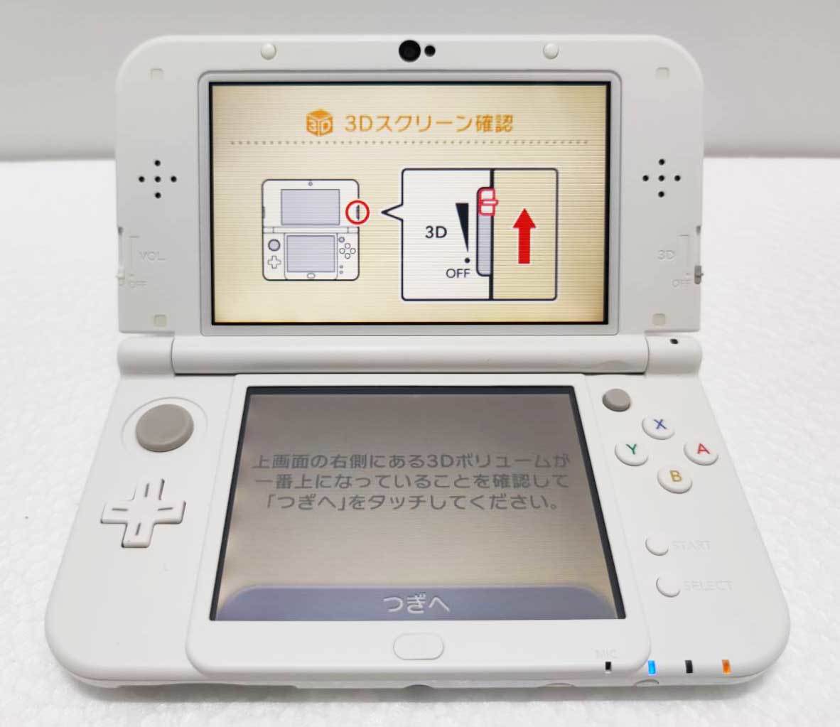 Newニンテンドー3DS LL パールホワイト / 本体のみ 24時間以内に発送