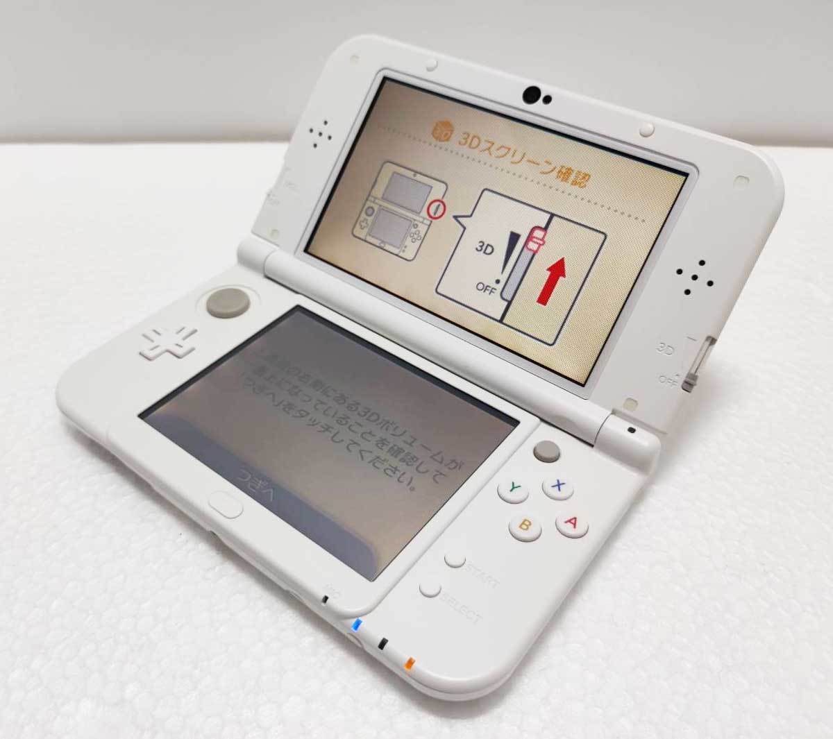 Newニンテンドー3DS LL パールホワイト / 本体のみ 24時間以内に発送