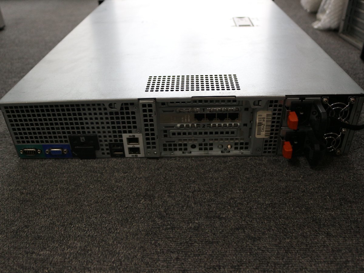 Dell PowerEdge R515 server AMD Opteron×2 sheets HDD1TB×2 piece memory 4GB×8 sheets multi Drive attaching electrification verification settled 