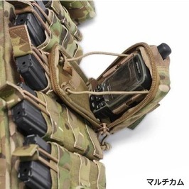 WARRIOR ASSAULT SYSTEMS ミリタリーポーチ GPSポーチ Garmin製GPSMAP66ST対応 W-EO-GAR [ コヨーテタン ]_画像7