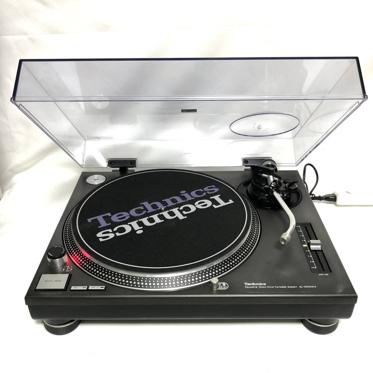 【動作品】Technics テクニクス ターンテーブル レコードプレーヤー SL-1200MK3_画像1