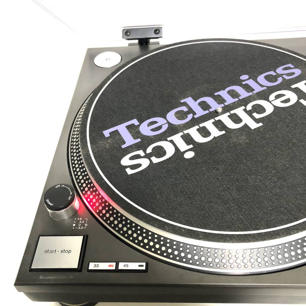 【動作品】Technics テクニクス ターンテーブル レコードプレーヤー SL-1200MK3_画像2