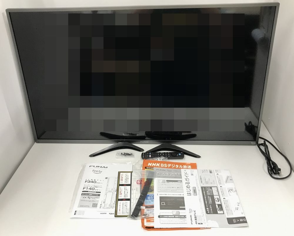 M815☆家電 FUNAI / フナイ 4K 43インチ 液晶テレビ FL-43UF340 M815☆家電 FUNAI / フナイ 4K 43インチ 液晶テレビ FL-43UF340