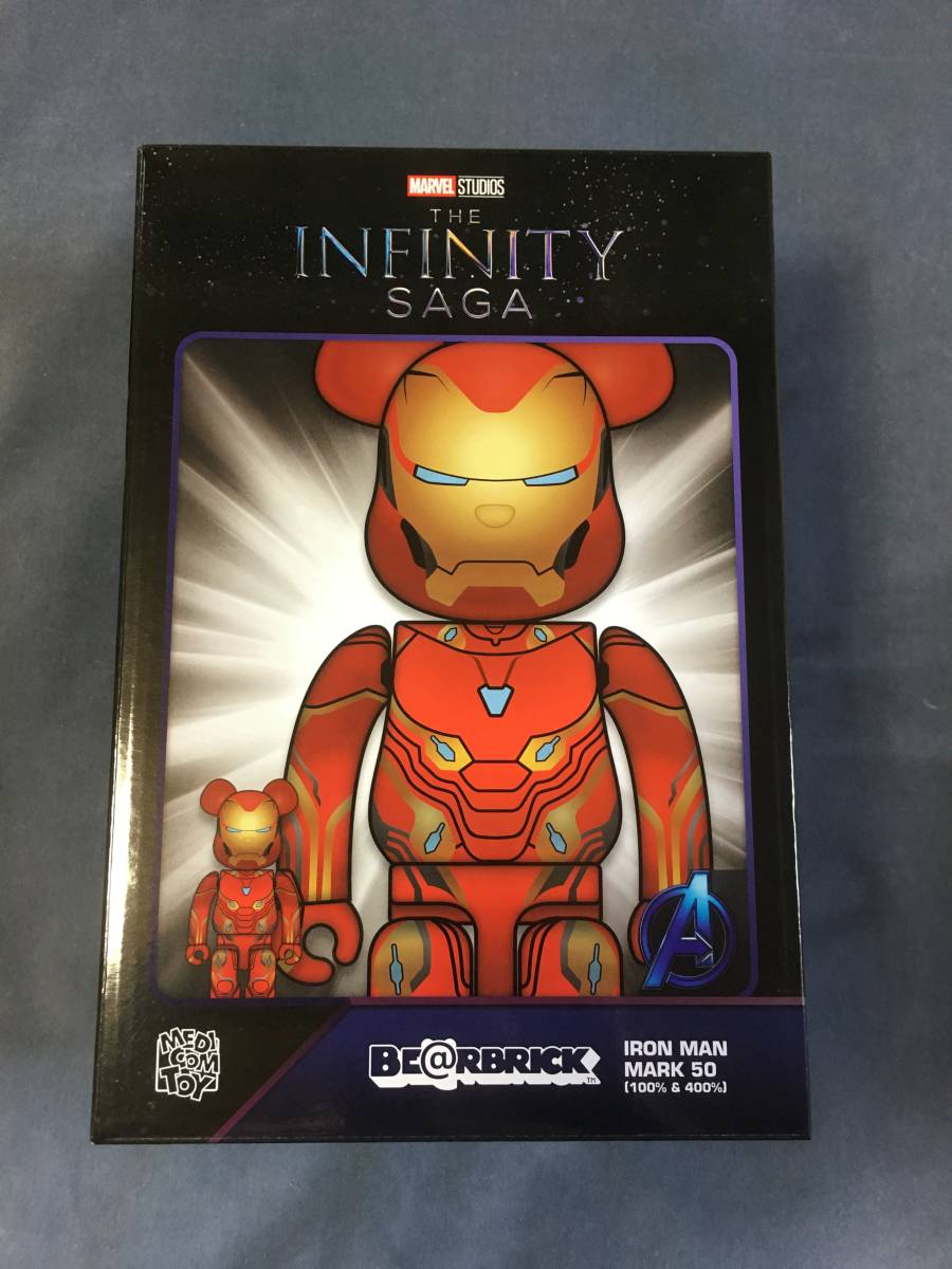 BE@RBRICK「IRON MAN MARK メディコムトイ 400%」アイアンマン