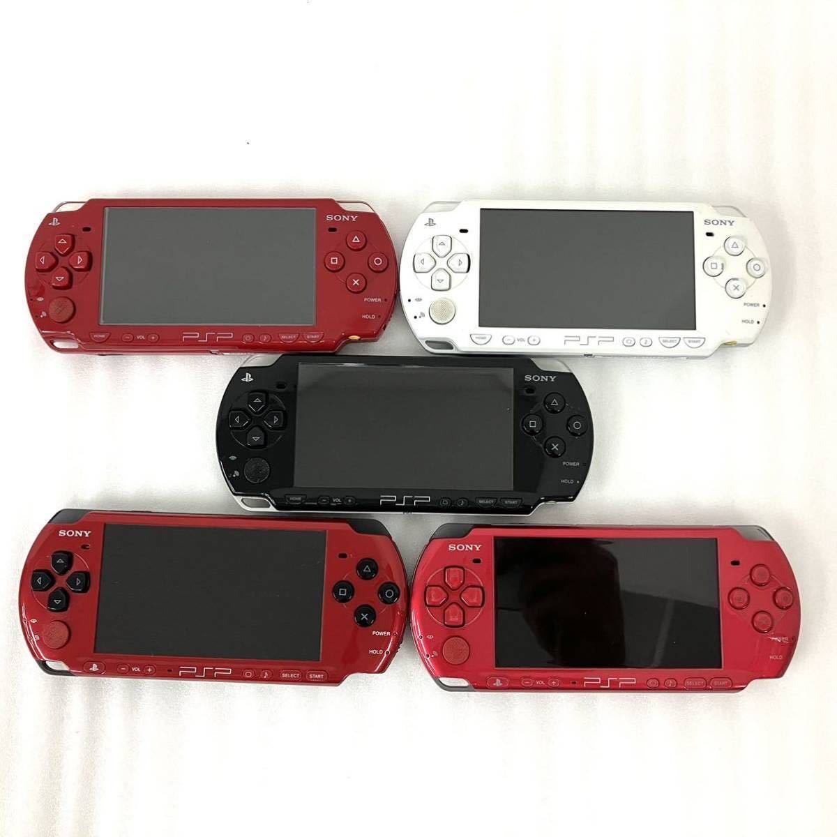 5台セット PSP 本体 まとめ売り PSP3000 PSP2000 PlayStation Portable