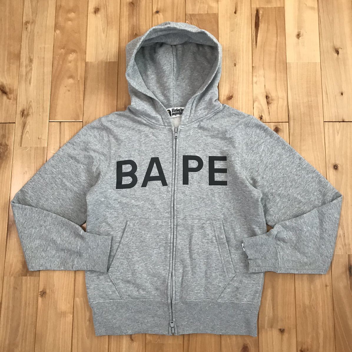 BAPE FACE logo フルジップ パーカー Sサイズ a bathing ape zip
