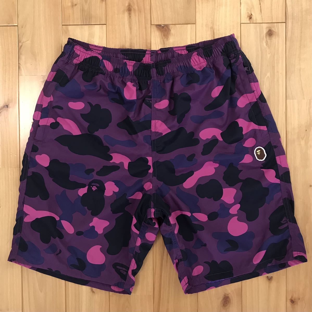 売り切れ必至！ エイプ ape bathing a Mサイズ shorts beach camo