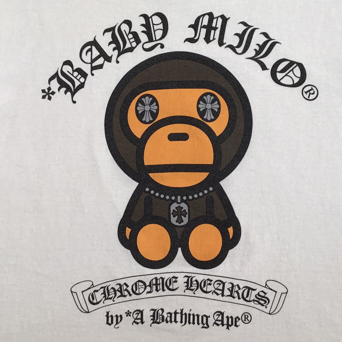 ☆激レア☆APE× Chrome Hearts クロムハーツ Tシャツ S-