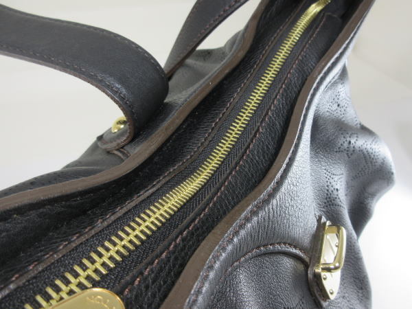 □美品!ルイヴィトン マヒナXS モノグラムマヒナ M95972 ショコラ