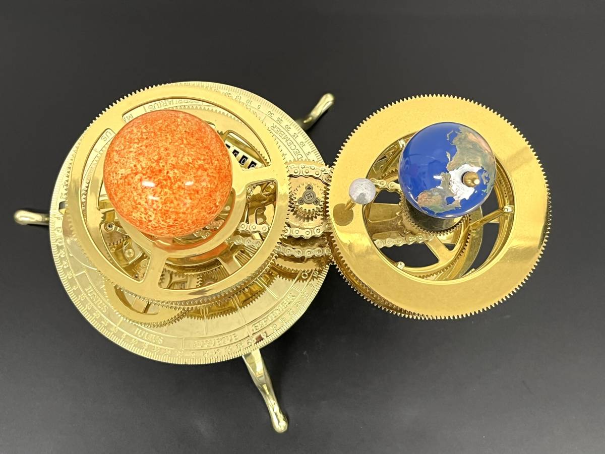 三球儀 ディアゴスティーニ 天体模型 太陽系をつくる 完成品 三球儀 ディアゴスティーニ 天体模型 太陽系をつくる 完成品
