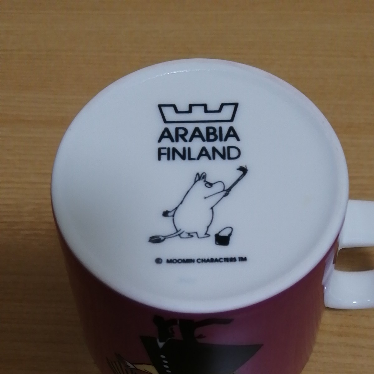 旧ロゴ アラビア ARABIA ムーミン MOOMIN マグカップ ミムラ 300ml FINLAND フィンランド ムーミンマグ