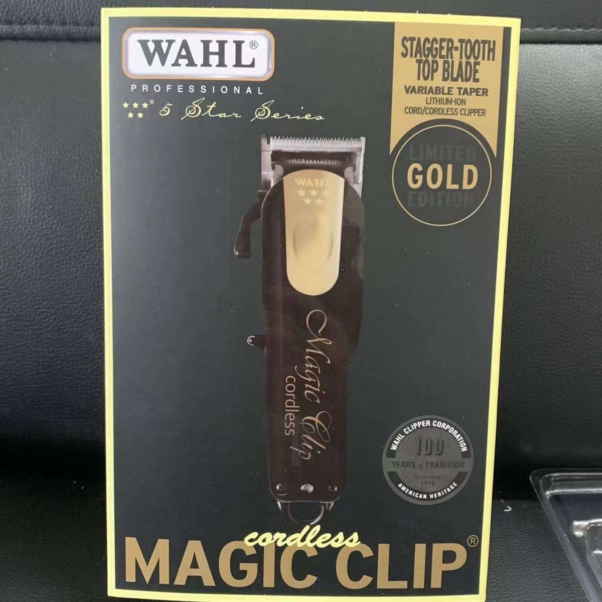 WAHL GOLD コードレス バリカン ゴールド マジック クリップ-