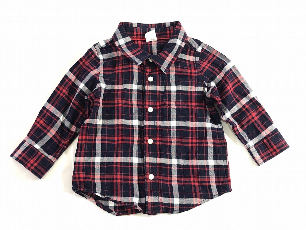 非売品 babyGAP チェック柄 シャツ