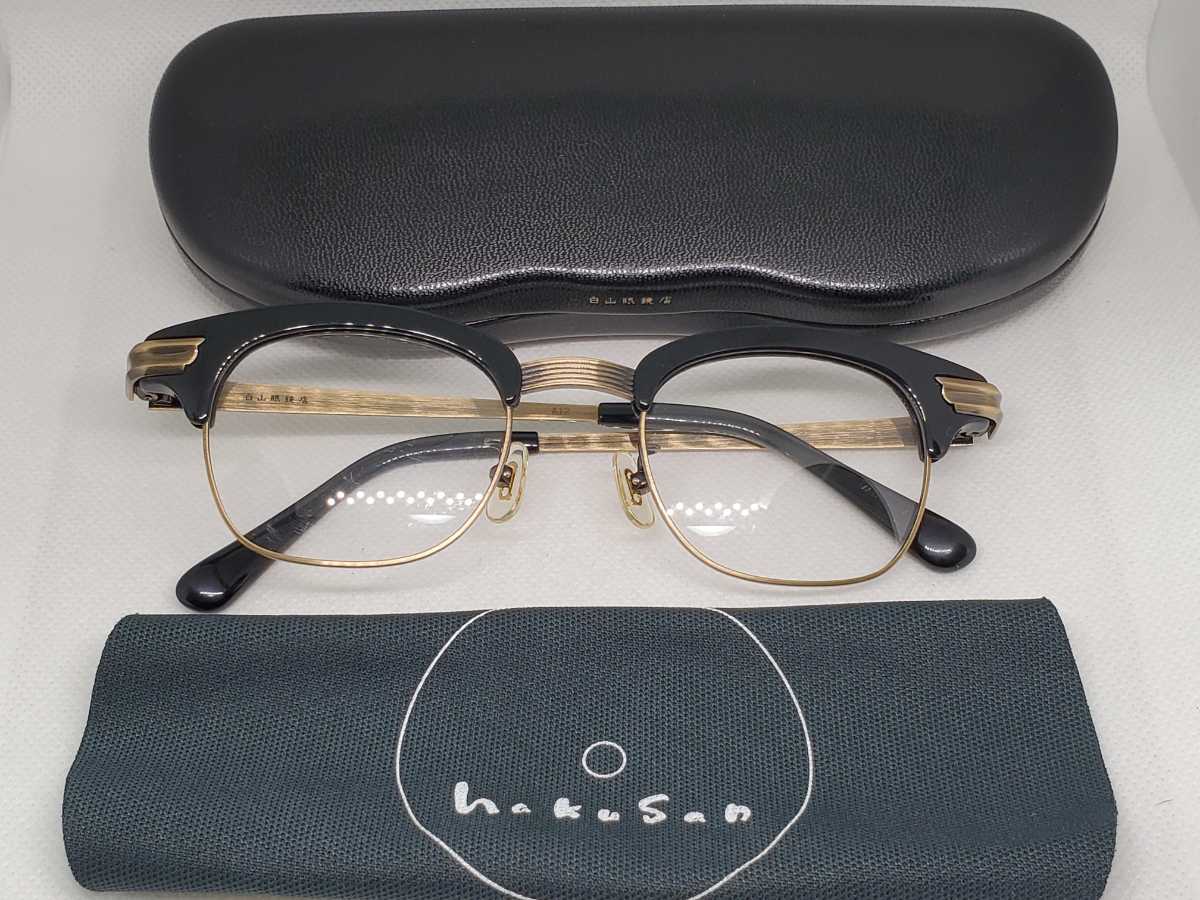 白山眼鏡店 Lindy arm 白山眼鏡 LINDYARM ブラックBK