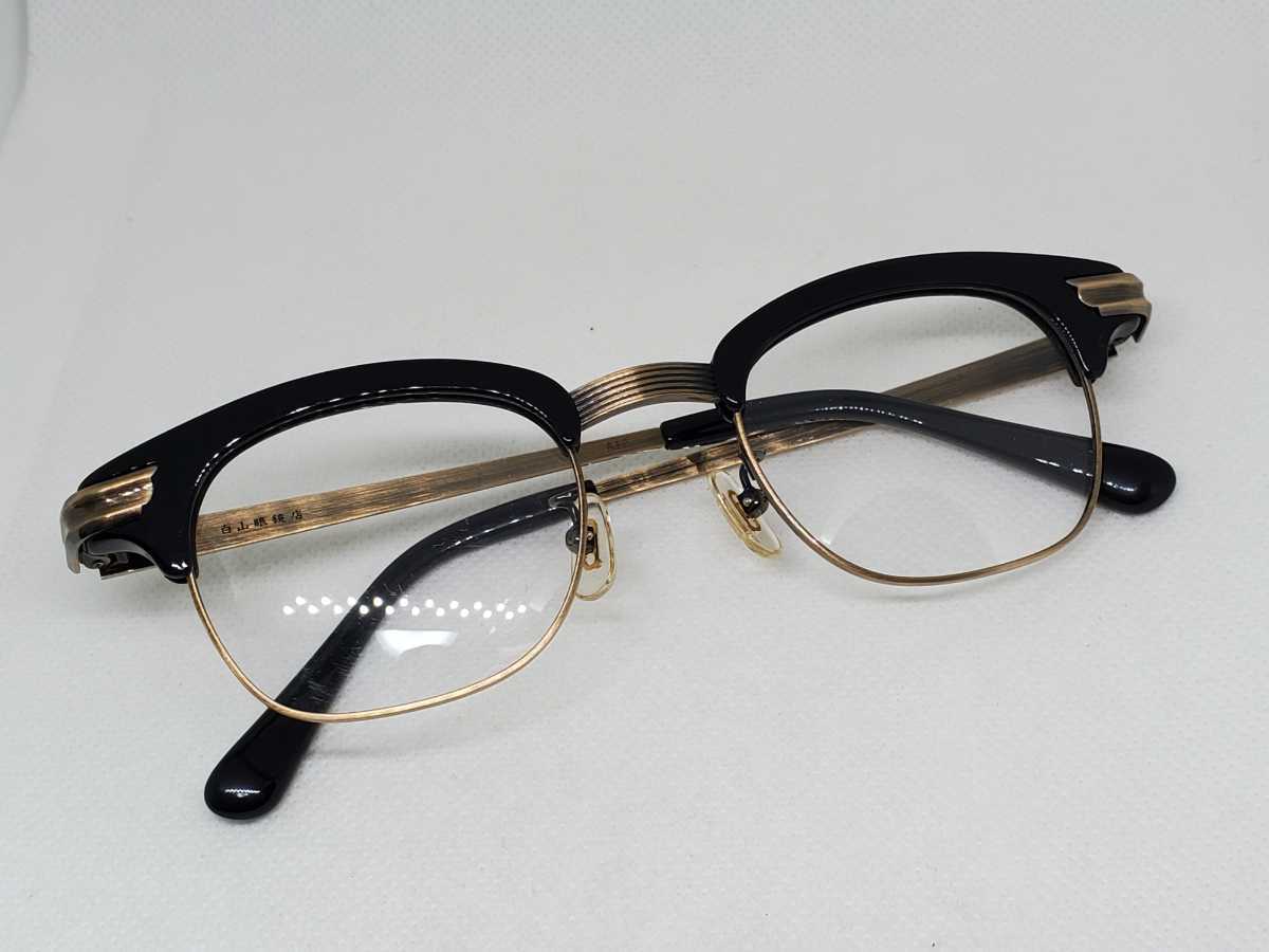 白山眼鏡店 Lindy arm 白山眼鏡 LINDYARM ブラックBK