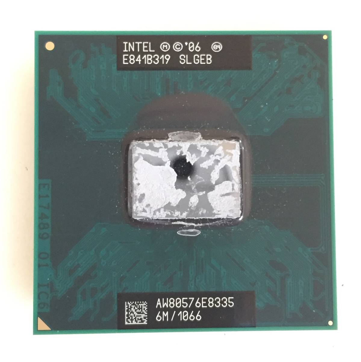 【中古パーツ】【CPU】複数可 まとめ買いと送料がお得!! (在庫20枚) INTEL core2 E8335 SLGEB 2.93GHz SLA4A ■CPU E8335 SLGEB_画像1