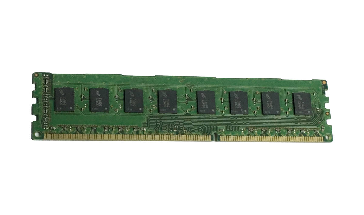 【中古パーツ】PC3 本体用 DDR3 メモリ Micron 4GB 2R*8 PC3-12800U-11-11-B1 4GBx1枚　計4GB ■Ｍ（114）_画像2