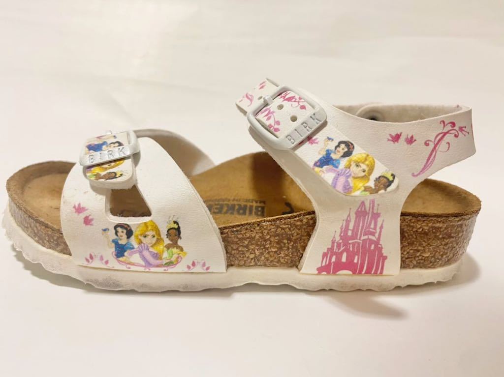 BIRKENSTOCK Rio Kidsリオ キッズBirko-Flor ディズニープリンセスキッズサンダル 調整可能アンクルストラップ 26 16.5cm 3.4歳女の子_画像3