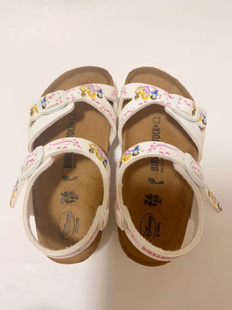 BIRKENSTOCK Rio Kidsリオ キッズBirko-Flor ディズニープリンセスキッズサンダル 調整可能アンクルストラップ 26 16.5cm 3.4歳女の子_画像9