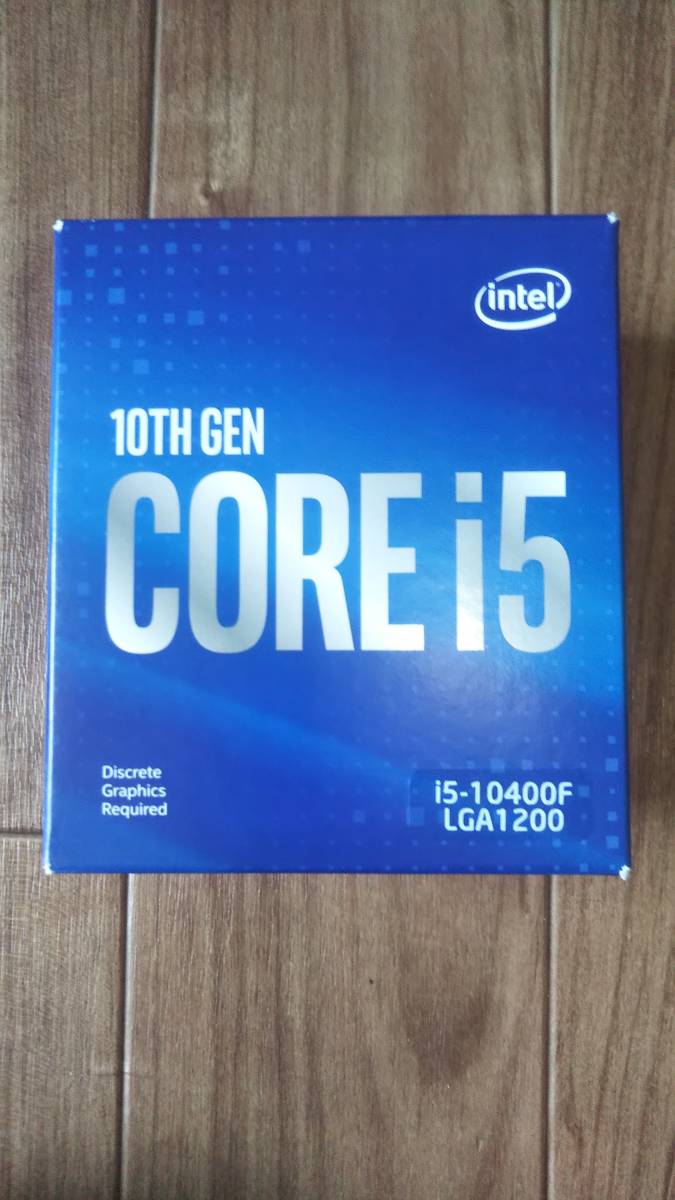 インテル　Corei5-10400F 2.9GHz 6C/12TH BX8070110400_画像1