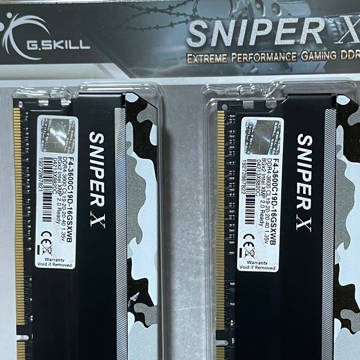 G.SKILL TRIDENT Z RGB 8GB 4枚組 その1-