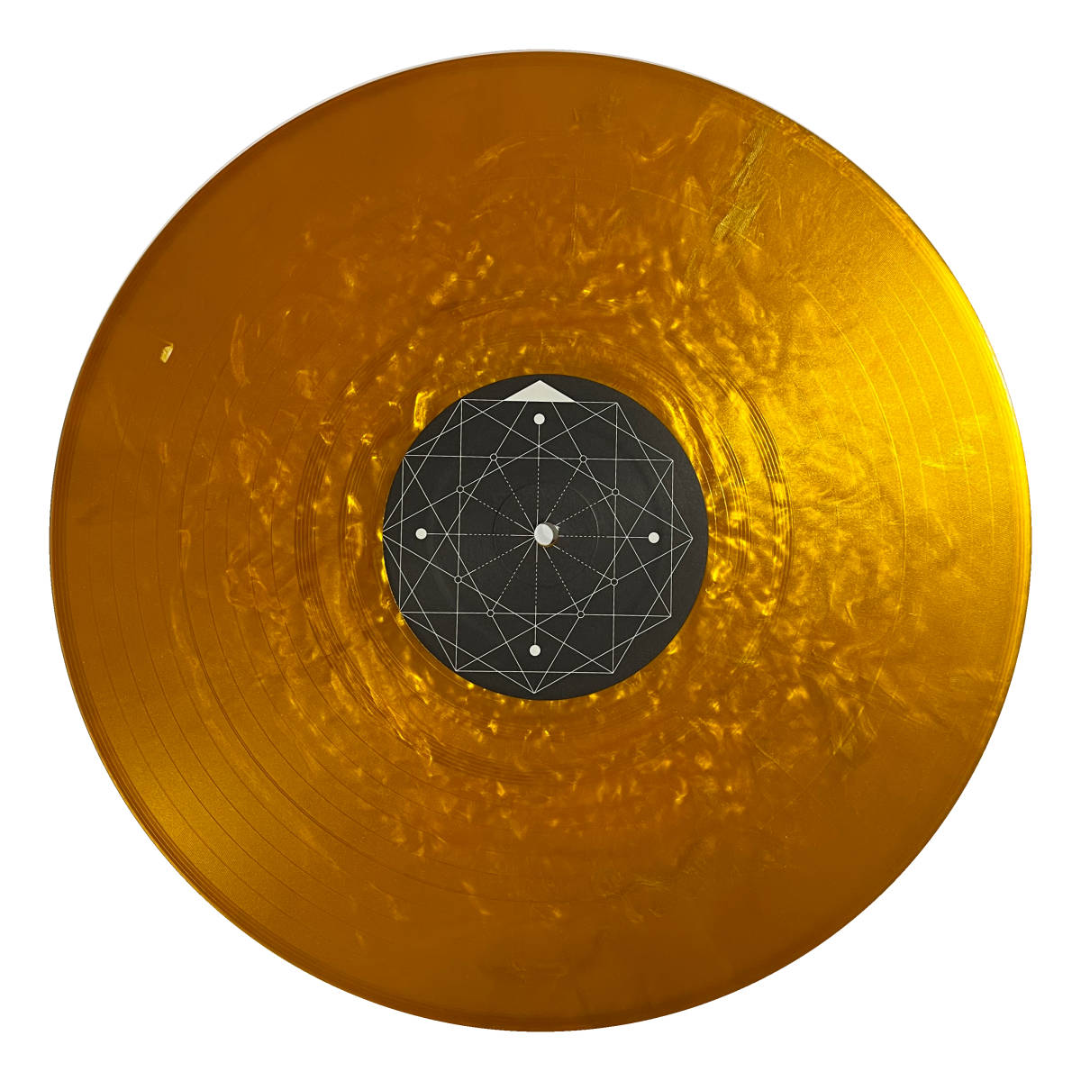 Serato Control Vinyl Sacred Geometry II 2枚組 Gold ゴールド 金 12インチ セラート コントロール  バイナル