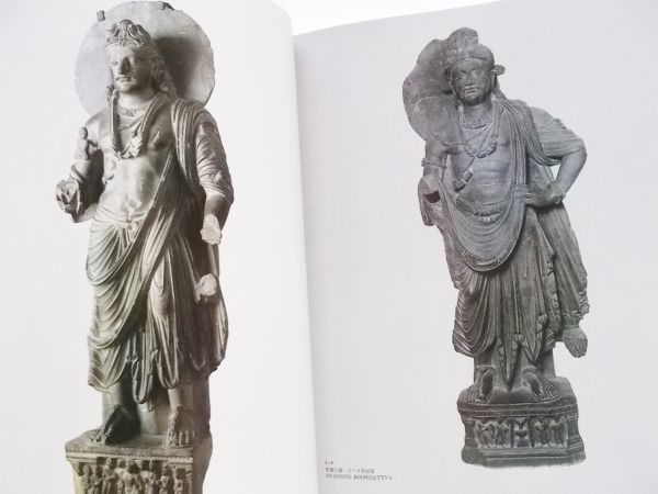 図録本ガンダーラ美術写真解説論文タキシラ釈迦苦行像片岩仏頭 図録本ガンダーラ美術写真解説論文タキシラ釈迦苦行像片岩仏頭