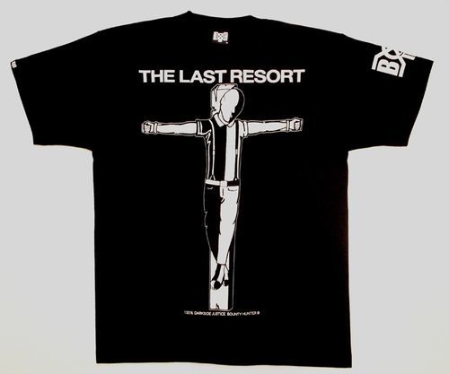 限定５０枚 BOUNTY HUNTER x THE LAST RESORT【M】コラボTシャツ (バウンティーハンター) 新品 アーカイブ ヴィンテージ